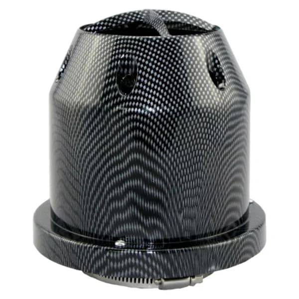 (pow yeah!) Høj Flow Luftfilter i Kulfibersvamp Modifikation Luftfilter Indsugningsfilter 76MM Luftfilter