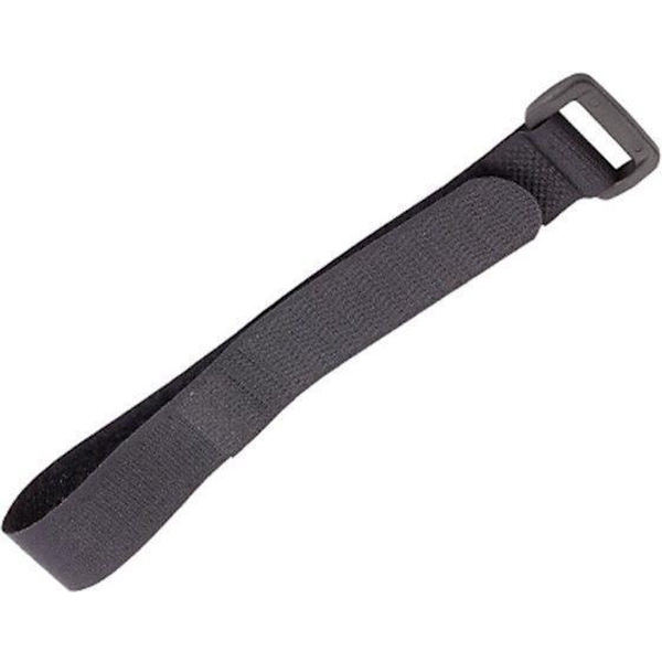 Borrelåskabelbinder - 15cm - Svart - 10 stk