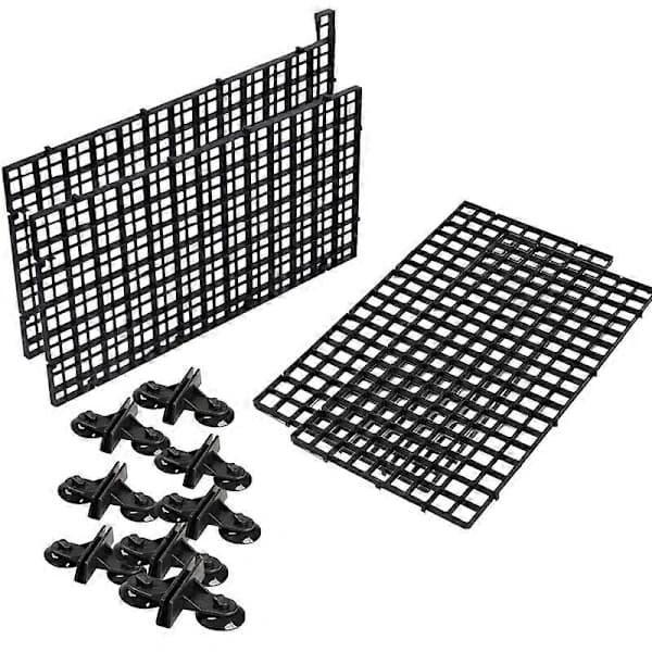 (pow yeah!) Akvarium Avdelare Bricka Plast Mesh Akvarium Ägglåda Ljusdiffusor, Akvarium Avdelare Filter Botten