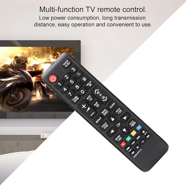 （pow yeah！）Multifunksjonell Smart TV-fjernkontroll for Samsung AA59-00741A