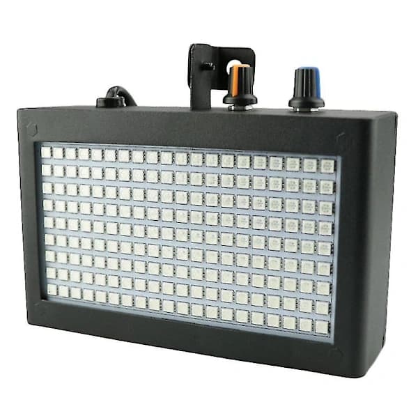 （pow yeah！）180 strobelys bærbar 35w rgb fjernkontroll lydkontroll strobelys hastighet justerbar for scene disk -(ws)
