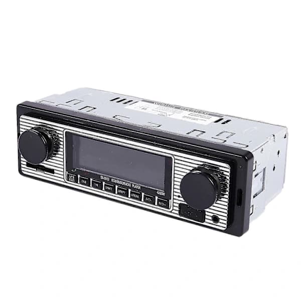 (Pow yeah!) Vintage Bluetooth Bilradio MP3-spiller Stereo - Handle nå