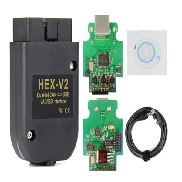 （pow yeah！）HEX V2 VCDS USB Diagnosegrensesnitt
