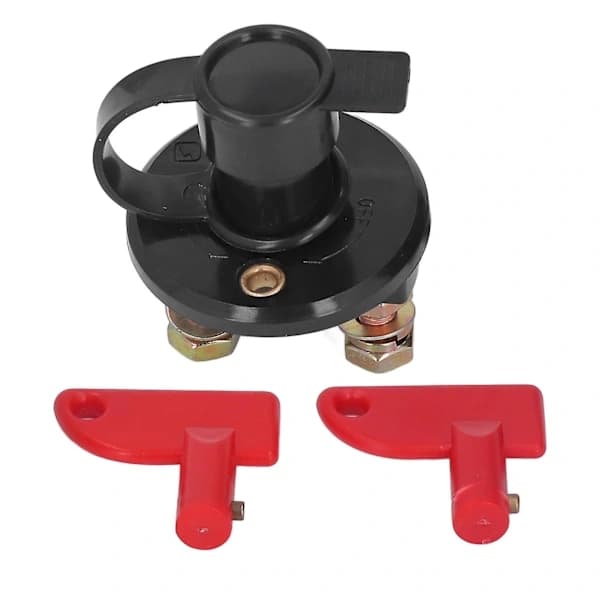 (pow yeah!) Batterifrakoblingsbryter Strømbrudd Isolator DC 12V 24V Tilbehør for bilbåt