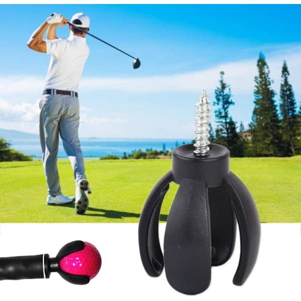 【PP】4-klo golfbollplockare, golfbollsgrepp sugpropp greppklo, 1 st