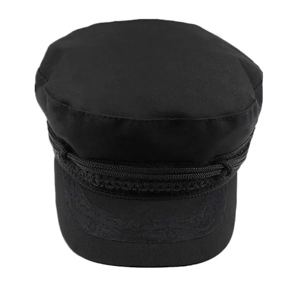 (Pow yeah!) Skipperkasket - En tidløs klassiker, der er tilbage igen Sort one size sort
