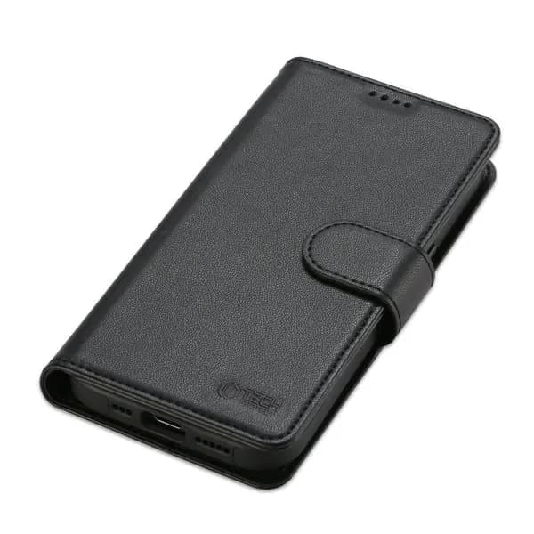 (pow yeah!) TS-Tech-Protect Lompakkokotelo MagSafella iPhone 16 Pro - Puhelimelle - Musta