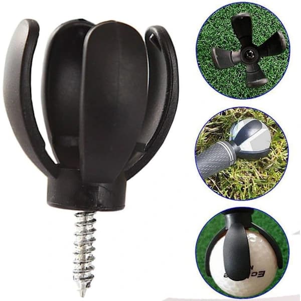 【PP】4-klo golfboldopsamler, golfboldgreb sugekop grebsklo, 1 stk