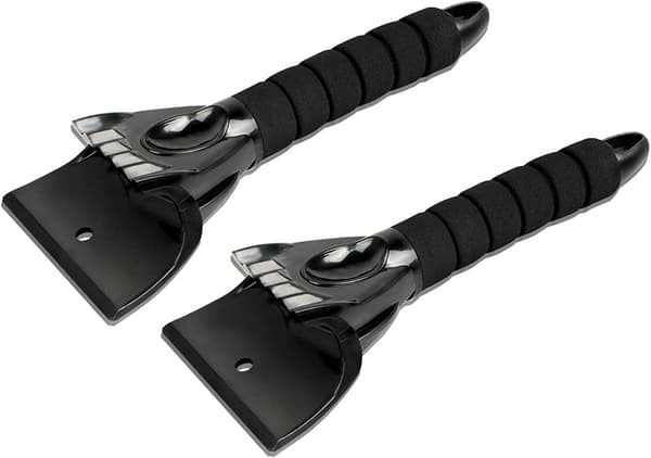 Car Scraper, 2-pack Ice Scraper Windshield Scraper Winter Tool