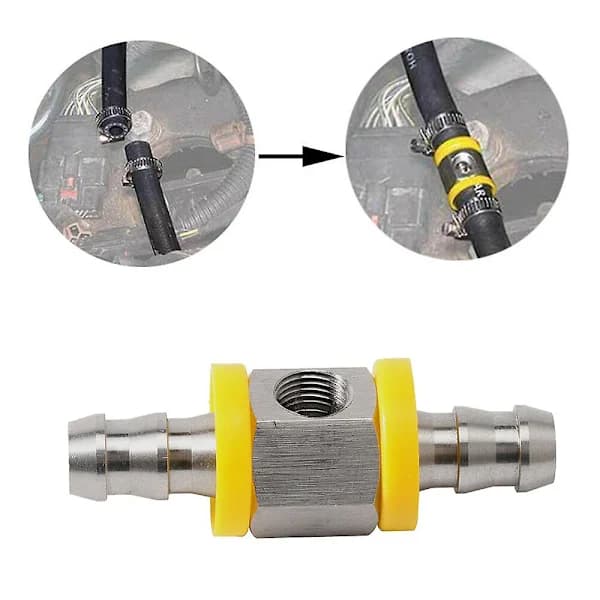 (pow yeah!) Universell drivstofftrykkmåler for sensor 1/8 Npt (140 Psi)