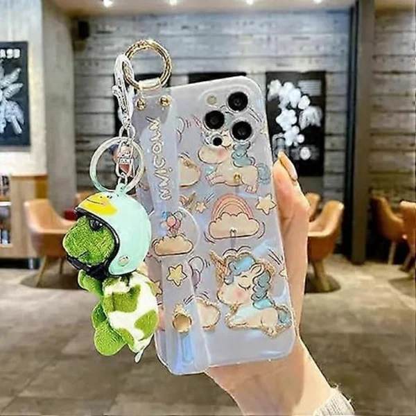 【PP】Green Turtle Keychain, Cute Turtle with Hat, Plush Keychain, Keyring, Turtle Keyring