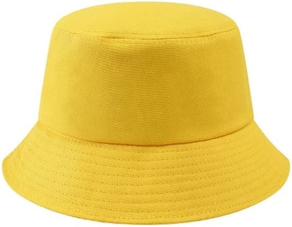 Bøllehat - fiskerhat - Gul