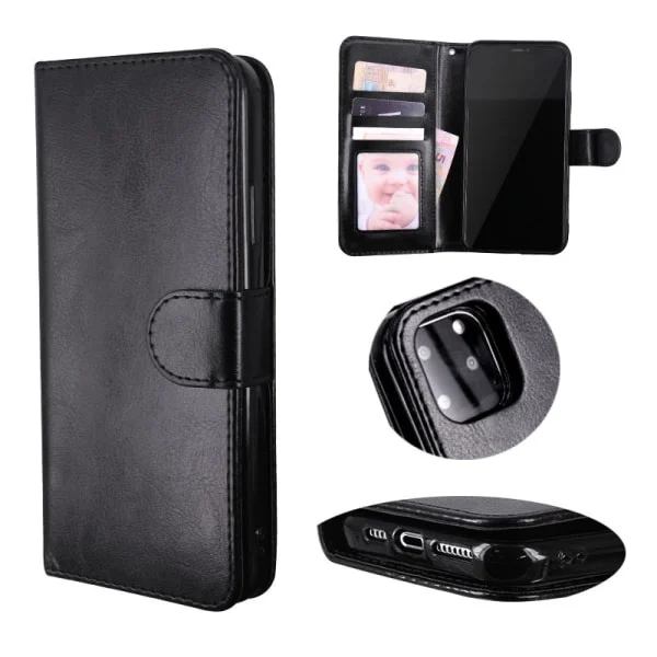 【PP】iPhone13Mini - Magnetisk Skal 2-i-1 Flip Cover Sort iPhone13Mini