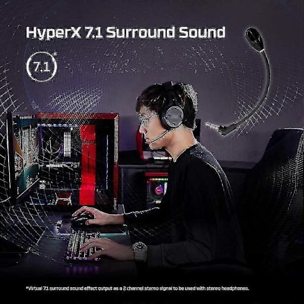 (pow yeah!) 2025 Seneste Model 3,5 mm Erstatningsmikrofon Kompatibel Med Hyperx Cloud Flight/ Flight S XYU