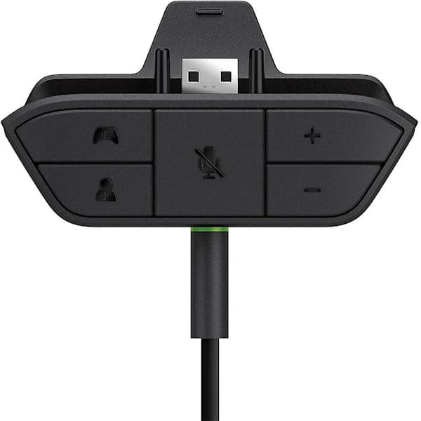 (Pow yeah!) Stereo Headset Adapter til Xbox One/One S/Elite 1&2/til Xbox Series X|S Controllere, Mikrofon Headset Adapter til Xbox One Controller