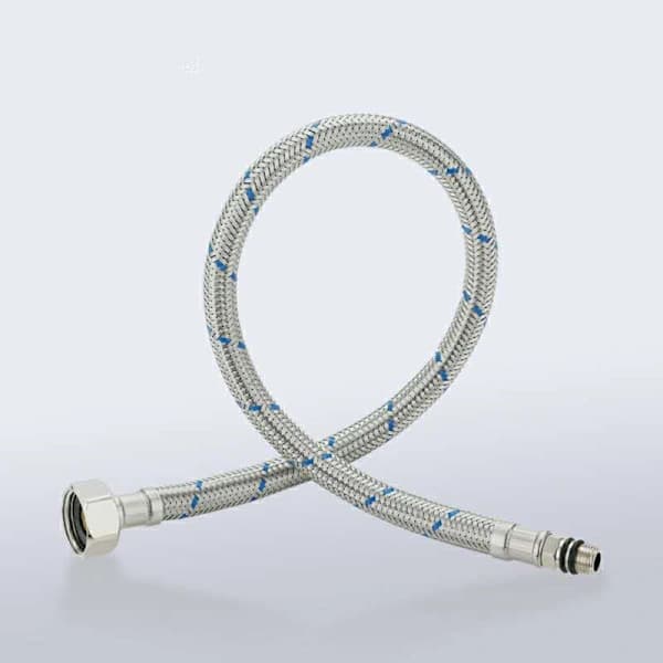 (pow yeah!) G 3/8 lengde 60 cm panserslange for vannkran, 2 stk