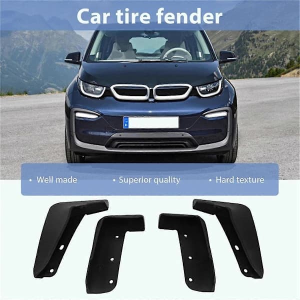 (pow yeah!) Bilskærme til I3 Electric 2021 2020 Stænkskærme Mud Flap Guard Splash Mudguards Biltilbehør