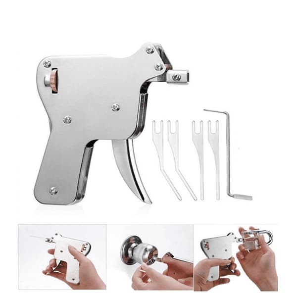 Lock Picking Tool Kit for Doors, Stainless Steel Key, Locksmith Tools, Repair Tools for Locks and Padlocks