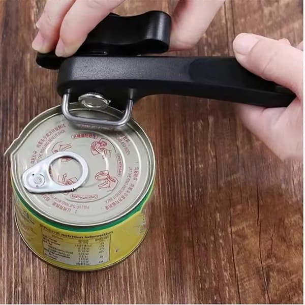 Metal Can Opener Professional Kitchen Tools Safety Handheld Manual Can Opener Side Cut