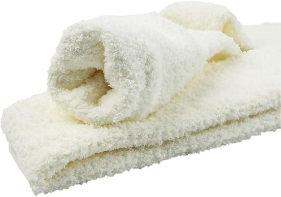 Dameknæstrømper, fluffy, søde tegneseriefigurer, ZQKLA
