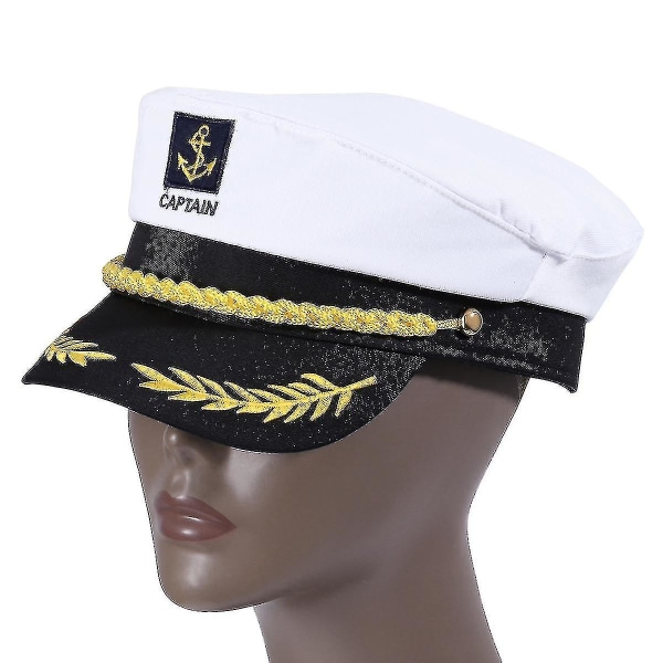 Hat Captain Captain Sailor Hat Ship Miesten vaatteet aikuisten merirosvojuhlat