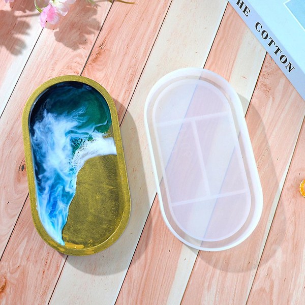 Silikonharpiksformer med kvernform Premium harpiks rullebrettform DIY