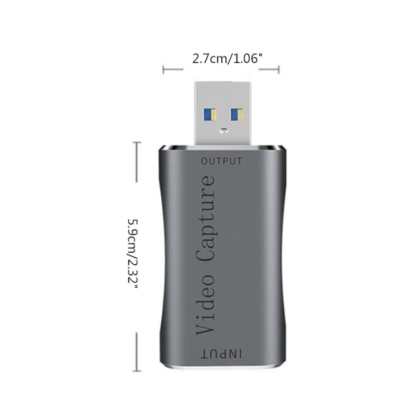 Usb 3.0 Live Video Capture 1080p 4k Hdmi-kompatibel spelvideokort