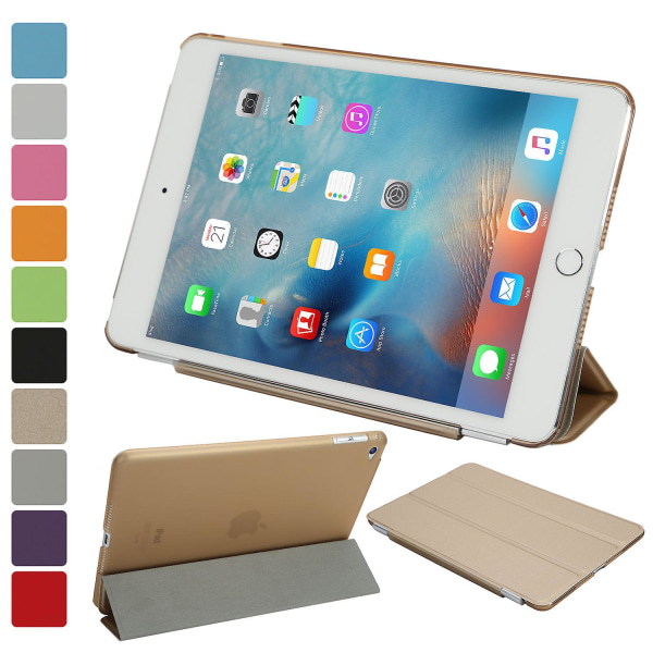 Smart magnetisk deksel Auto Wake Sleep Protective Case For Ipad Air 1 Xmas Gold