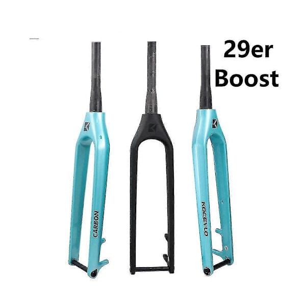 For Carbon Fiber Mountainbike Forgaffel Boost Barrel Shaft 15x110mm Off-road Hard Fork Skivebremse In