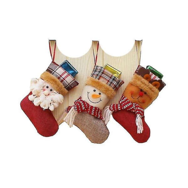 Joulupukin saappaat täyttöön, joulutonttu pehmokirjailu Joulupukin sukat