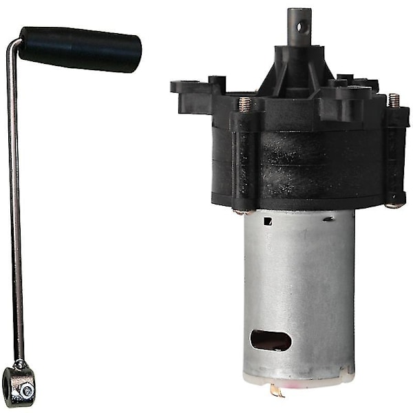 24V Miniatyrgenerator med Handvev, Nöd Vindkraftverk Generatormotor