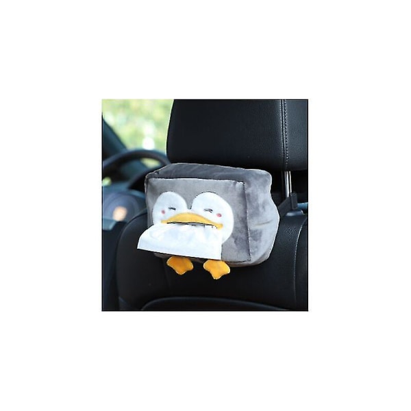 Car Tissue Box - Cartoon Penguin Plys Tissue Holder gave