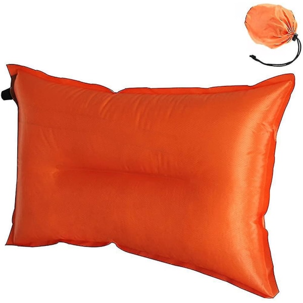 Self-inflating Camping Pillow. Leisure Rectangular Travel Pillow. Ultralight Foldable Inflatable Outdoor Air Cushion. Adjustable Pillow For Airplane.