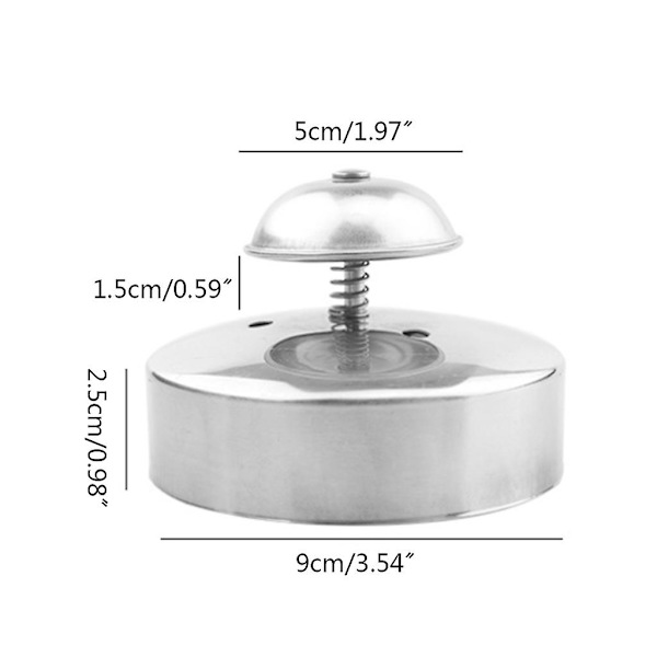Sandwich Cutter Sealer Form i Rustfrit Stål Rund Decruster Diy Køkkenredskaber