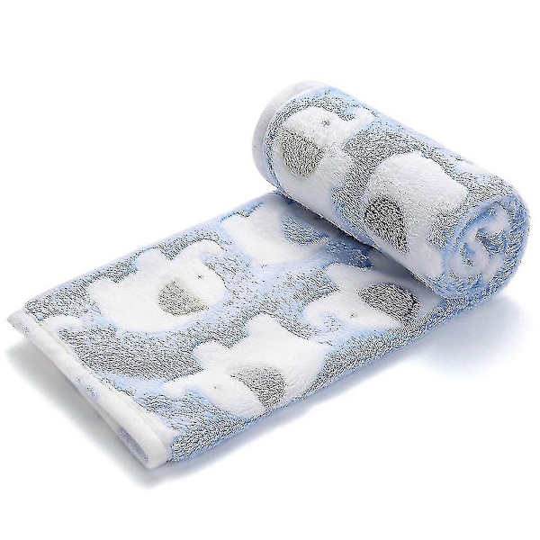 Pehmeä lemmikkieläinten peitto Super Soft Flannel Peitto koirille, pennuille ja kissoille - 3 kpl