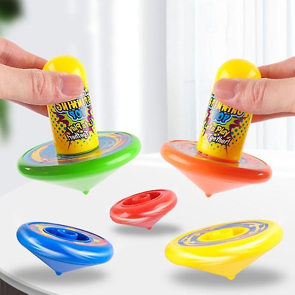 Farverige Gyro Stacking Toys Spinning Table Party Games Educational Interactive Board Game Toy