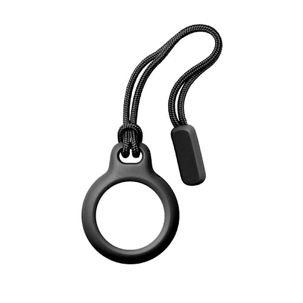 Sikker Holder med Strop til Apple Airtag Case Beskyttende Cover til Airtag Nøglering