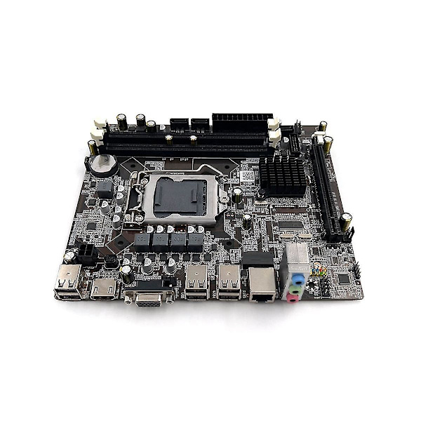 H55 Bundkort LGA1156 Understøtter I3 530 I5 760 Serie CPU DDR3 Hukommelse Bundkort+i3 550 CPU+SATA C