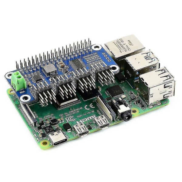 Servo Driver Hat (b) for Jetson Nano og Zero med 16-kanals 12-bit I2c-grensesnitt rettvinklet pinne