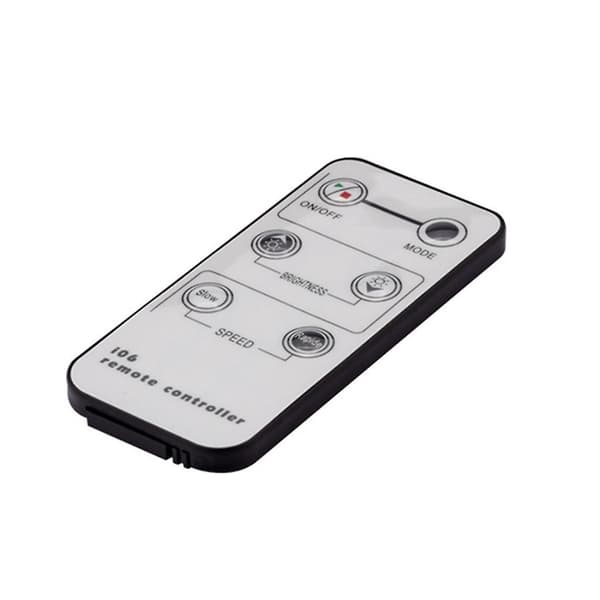 6-knapps LED-dimmerkontroller Rf-monokrom kontroller 12v~24v for enkeltfarge