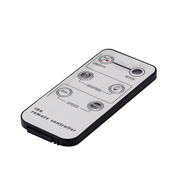 6-knaps RF-monokrom controller til LED-dæmper 12V~24V til enkelt farve