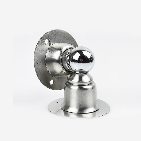 Magnetisk dørstopper i rustfritt stål, holder, dørstopper uten spiker