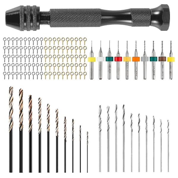 Handborr Bits Set Pin Handborr 21 Pcs Mini Twist Borr Bits Och 10 Pcs Pcb Mini Borr Bits Med