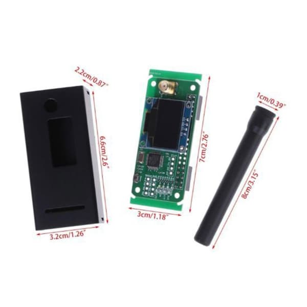 Mmdvm Hotspot Udvidelseskort Til Raspberry Pi P25 Dmr Ysf Dstar Med Antenne