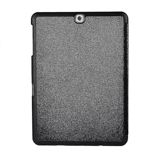 Etui for Galaxy Tab S2 9.7 T810n/t815n Deksel Etui for Galaxy Tab S2 9.7-tommers Tablet (svart) - haoyi