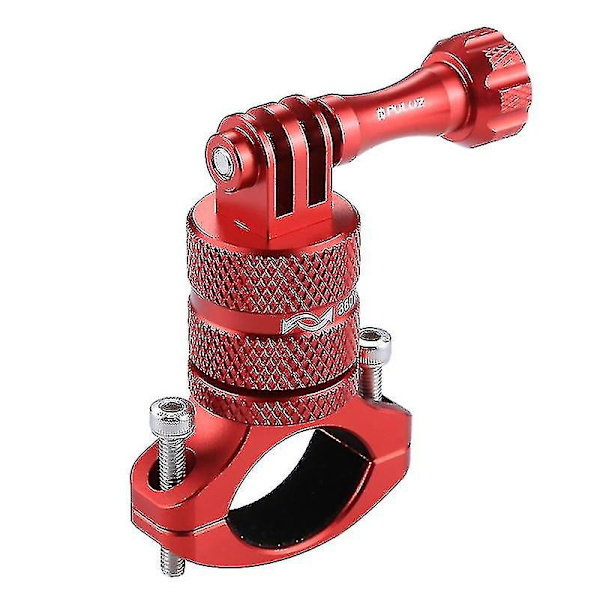 Puluz 360 graders drejning cykel aluminium styr adapter montering med skrue til Gopro Hero9 sort /8 sort / Max / Hero7, Dji Osmo Action, Xiaoyi og O