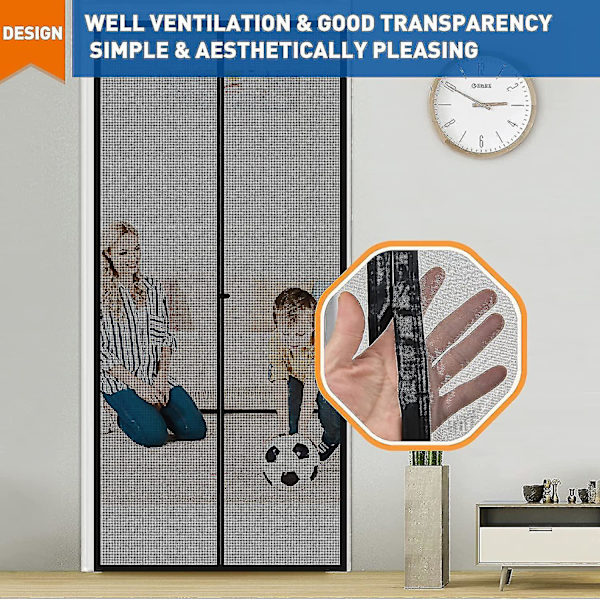 Dør Screendoor Skærme 90 X 210 centimeter
