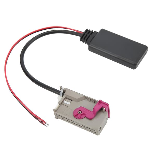 32-polet Bluetooth Aux-adapter Audiokabel Udskiftning til A8 TT R8 A3 A4 RNSE Navigation