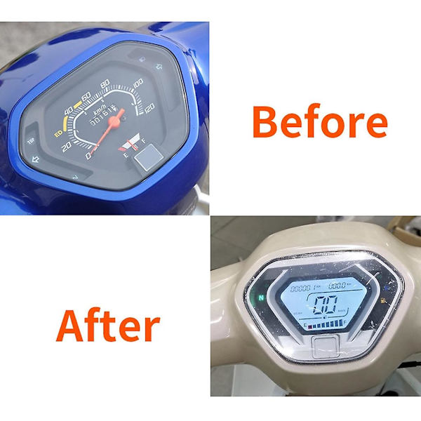 Lcd Digital Mätare Hastighetsmätare Motorcykel Tillbehör 7 Färger Bakgrundsbelysning