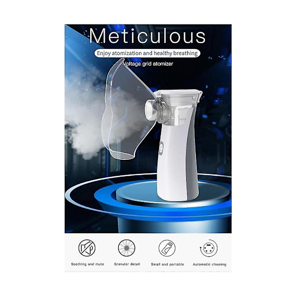 -nät Nebulizer Nebulizer Bärbar Handhållen Barn Vuxen Kompressionsnebulizer